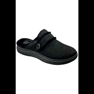 CLOUDSTEPPERS Women's by Clarks Breeze Cross Athleisure Mule Black - Wide